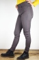 Preview: Hose für Damen in Grau Slim Fit Ansicht von linker Seite
