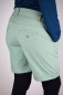 Mobile Preview: Bermuda Shorts "Sophia" für Damen in Mintgrün gemustert von rechter Seite