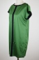 Mobile Preview: Blusenkleid "Gemma" Bio-Baumwolle in Grün von Seite links