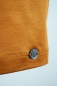 Preview: Blusenkleid "Gemma" Bio-Baumwolle in Orange Detail vom Saum