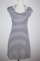 Mobile Preview: Mrs.Hippie Kleid "Motyl" von Adrett in gestreift und gesprenkelt