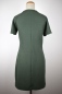 Preview: Kurzes Kleid Grün Kurzarm Rückansicht