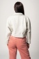 Preview: Cord Culotte für Damen in Farbe Rosa Ansicht von hinten