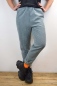 Preview: Joggpants für Damen aus Breitcord in Hellblau Ansicht von vorne