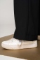 Preview: Wide Leg Hose für Damen Detailansicht Hosenbein