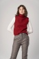 Preview: Pullunder "Wilta" - Wolle mit Rollkragen für Damen Ansicht von vorne in Kombi mit Joggpants "Alfonso"