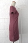 Preview: Viskose Kleid "Fiona" Kurzarm in Altrosa Ansicht von rechter Seite