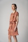 Mobile Preview: Kleid "Gabi" - orange mit Ranunkeln