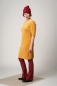 Preview: Kleid "Goss" Jerseycord Halbarm von linker Seite Ganzkörper