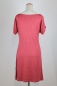 Mobile Preview: Viskose Kleid "Lizzy" in Pink von hinten