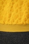 Preview: Kurzarmshirt "Anita" für Damen in Gelb Detailansicht Material