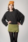 Preview: Oversize Pullover "Sol" Viskose in Anthrazit meliert für Damen