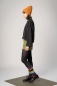 Preview: Oversize Pullover "Sol" Viskose in Anthrazit meliert für Damen von linker Seite