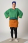 Preview: Oversize Pullover für Damen in Grün Ansicht von vorne