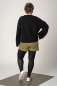 Preview: Oversize Pullover "Sol" Damen Schwarz Ansicht von hinten