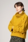 Mobile Preview: Rollkragenpullover "Rya" in Senfgelb Oversizeschnitt für Damen