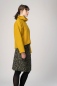 Preview: Rollkragenpullover "Rya" in Senfgelb Oversizeschnitt für Damen von rechter Seite