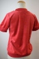 Preview: Ansicht Shirt Nickisamt in Rot Rückansicht