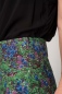 Preview: Midirock  Viskose "Asta" mit Blumenmuster Detailansicht von Bund