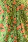 Preview: Leinenhemd für Herren Langarm mit floralem Haiwaiihemd-Muster Detailansicht Knopfleiste Front