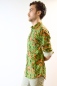 Preview: Leinenhemd für Herren Langarm mit floralem Haiwaiihemd-Muster Seitenansicht