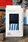 Mobile Preview: Underwear "Knowledge" 2 Stck. Trunks Bio - blau weiß gestreift/navy
