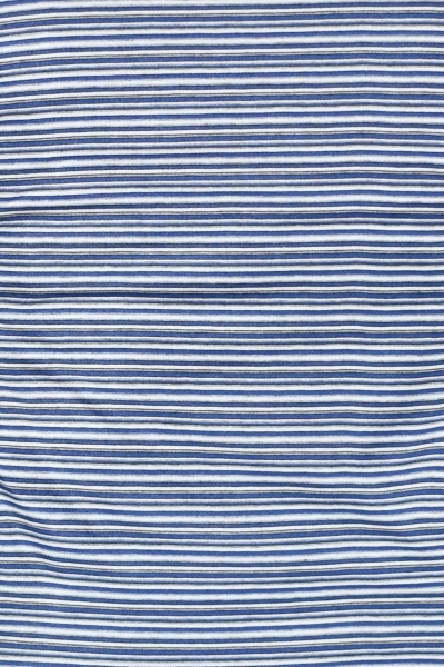 Damen T-Shirt Viskose Blau-Grau gestreift Detailansicht Streifenmuster